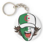 Algerian Sports Fan keychains