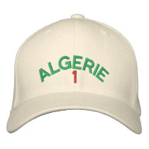 Algerie embroidered hats