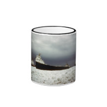 Algocen on the St. Clair River Coffee Mugs