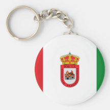 Algodonales Spain, Spain flag Key Chains