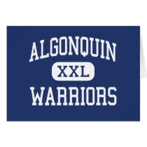 Algonquin Warriors Middle Averill Park cards