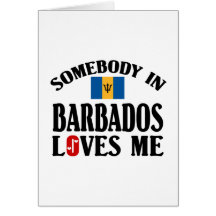 Alguien en Barbados Tarjetón