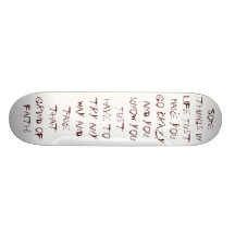 Algunas cosas en vida apenas hacen que usted va lo tablas de skate