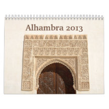Alhambra 2013 Wall Calendar