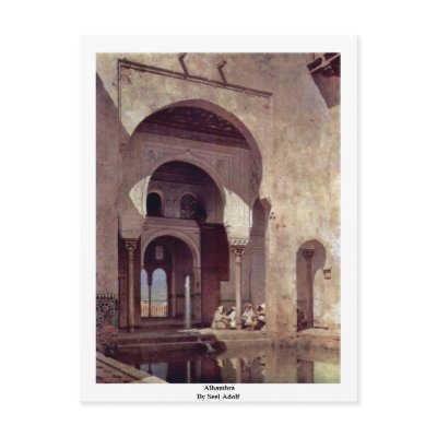Alhambra By Seel Adolf Postcard by Artcollection