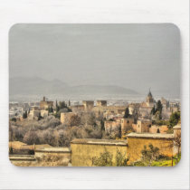 Alhambra Palace, Granada, Spain Mouse Mats