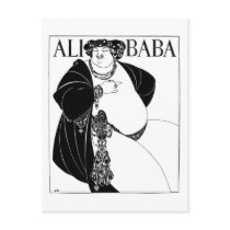 Ali Baba, Aubrey Beardsley Post Cards