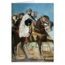 Ali Ben Ahmed, the Last Caliph of Constantine Greeting Cards