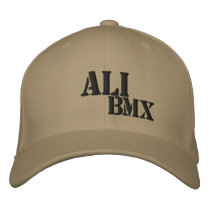 ALI-BMX embroidered hats by trga_shadow ALI-BMX embroidered hats