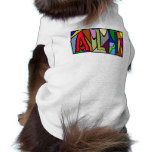ALI ~ PERSONALIZED LARGE LETTER PET-WARE FOR DOGS! PET SHIRT