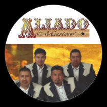 Aliado Musical Poster stickers