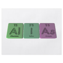 Alias-Al-I-As-Aluminium-Iodine-Arsenic Flyer
