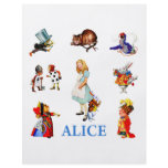 ALICE AND FRIENDS flyers