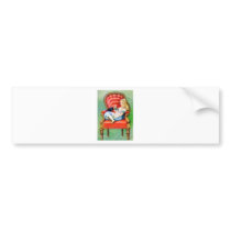 ALICE AND HER CAT, DINAH BUMPER STICKER