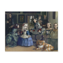 "Alice and Las Meninas" Postcard