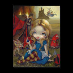 "Alice and the Bosch Monsters" Postcard