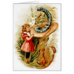 Alice and the Caterpillar Greeting Cards
