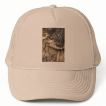 Alice and the Caterpillar Trucker Hat
