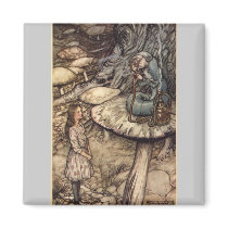 Alice and the Caterpillar Magnet