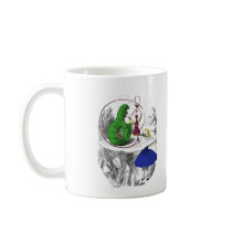 Alice and the Caterpillar mugs by SinisterWear Alice and the Caterpillar mugs