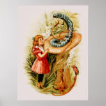 Alice and the Caterpillar Print (in 22 sizes)