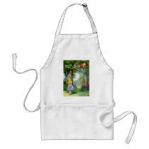 ALICE AND THE CHESHIRE CAT APRONS