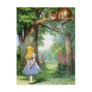 ALICE AND THE CHESHIRE CAT POST CARDS