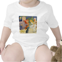 Alice and the Dodo Bird at the Caucus Race Tees