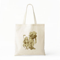 Alice and the Duchess Inked Sepia bags