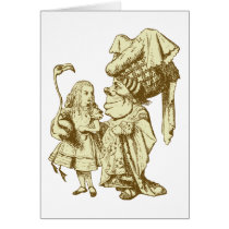 Alice and the Duchess Inked Sepia cards