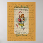 Alice and the Flamingo Print