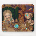 "Alice And The Mad Hatter" Mousepad by strangeling "Alice And The Mad Hatter" Mousepad