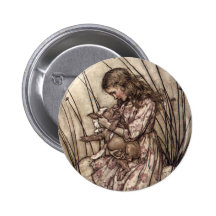 Alice and the Pig Baby Pin