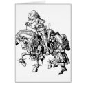 Alice and the White Knight cards by tartanphoenix Alice and the White Knight cards