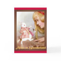 Alice and the White Rabbit Card by tnmpastperfect Alice and the White Rabbit Card