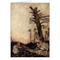 Alice and the White Rabbit cards