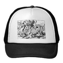 Alice and Tweedle Dee and Tweedle Dum Hats