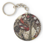Alice and Wonderland - Arthur Rackham Key Chains
