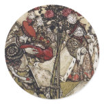 Alice and Wonderland - Arthur Rackham stickers