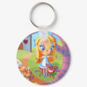 Alice and Wonderland keychains by HeatherIhn Alice and Wonderland keychains