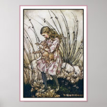 Alice and Wonderland - Pig & Pepper by Rackham Print