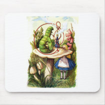 ALICE ASKS ADVICE FORM A CATERPILLAR MOUSE PAD