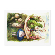ALICE ASKS ADVICE FORM A CATERPILLAR POST CARDS