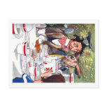 Alice at the Mad Hatter's Tea Party Post Cards