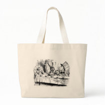 Alice at the Mad Tea Party bags