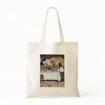 Alice at the Mad Tea Party bags