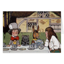 Alice at the Mad Tea Party cards
