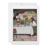 Alice at the Mad Tea Party Personalized Invite