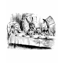 Alice at the Mad Tea Party t-shirts by Storybook_Quotes Alice at the Mad Tea Party t-shirts