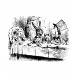Alice at the Mad Tea Party Shirts